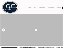 Tablet Screenshot of berntsen-foundry.com